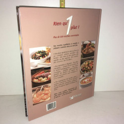 Livre RIEN QU'UN PLAT plus de 300 recettes conviviales de cuisine