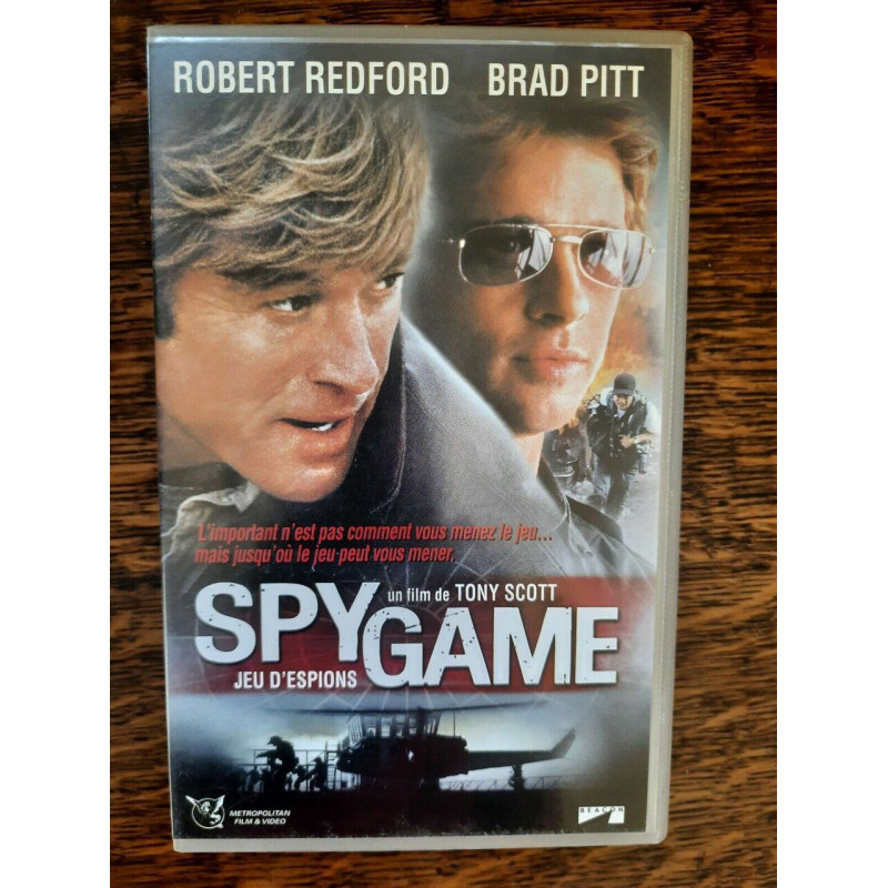 Cassette Video - Spy Game - Jeu d'Espions Film Avec Brad Pitt