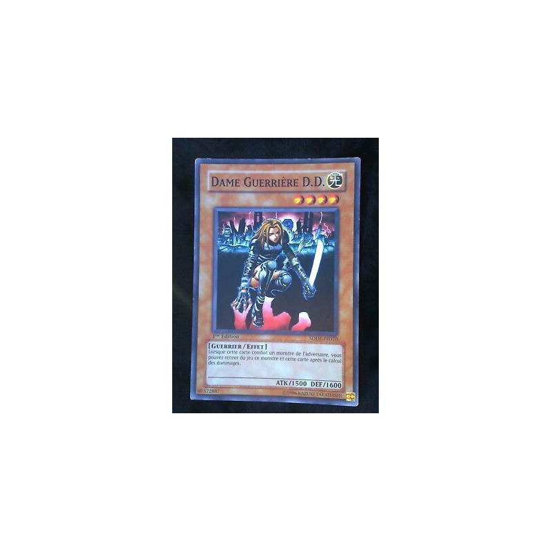 Dame Guerrière D.D. SDDE-FR010 Yu-Gi-OH