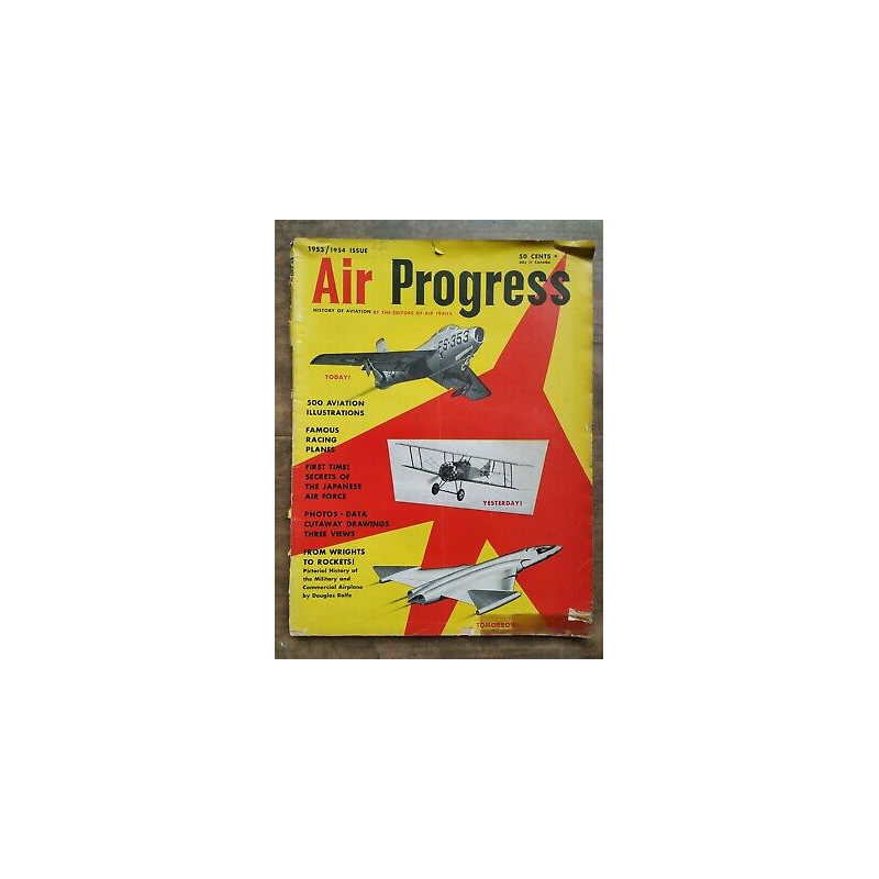 Air Progress History of Aviation 1953 1954