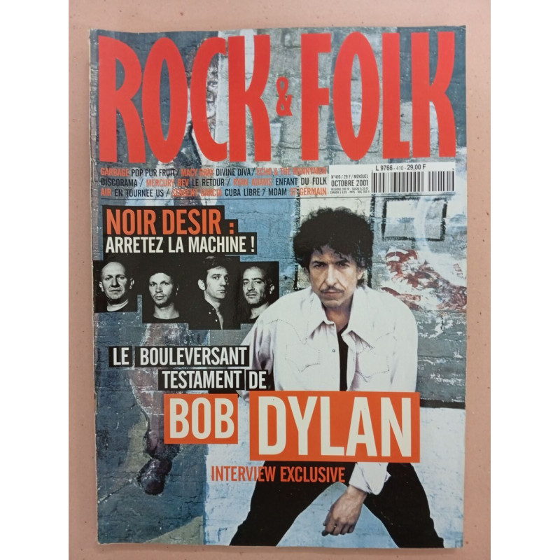 Revue Rock et Folk N° 410