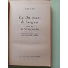 La duchesse de langeais