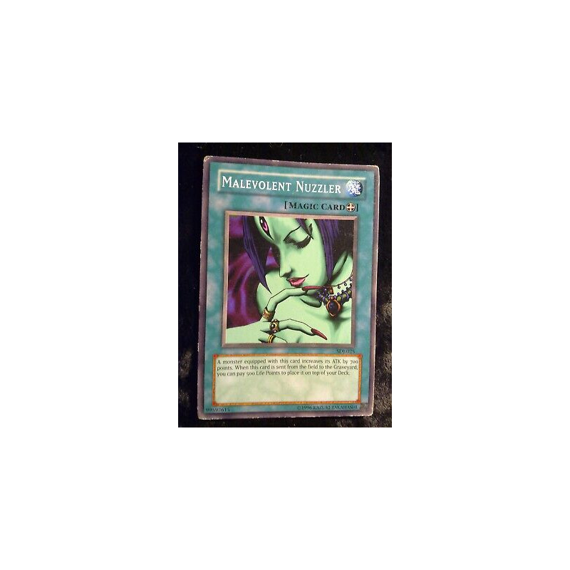 Malevolent Nuzzler SDJ-025 Yu-Gi-Oh
