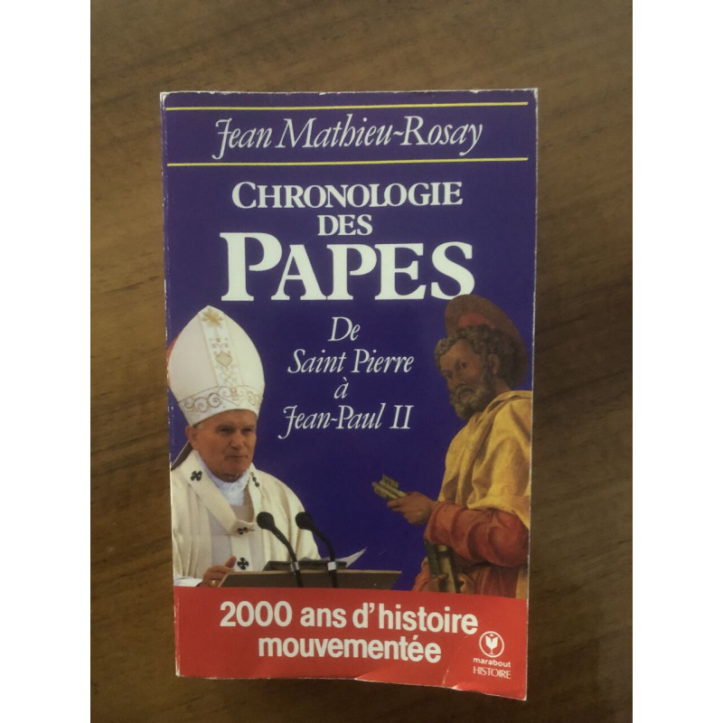Chronologie des papes