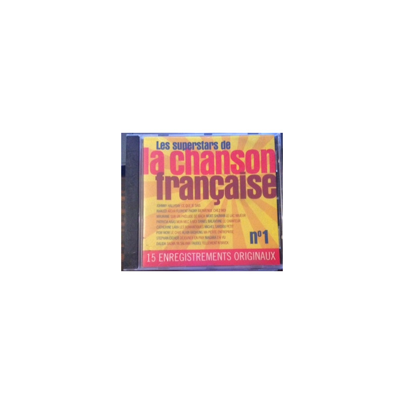 LES SUPERSTARS DE LA CHANSONS FRANCAISE N°1