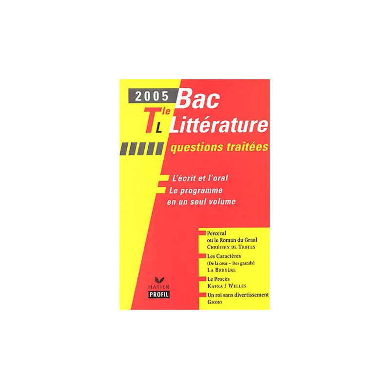 Bac littérature Tle L by Périgot Béatrice, Gomez Etienne,...