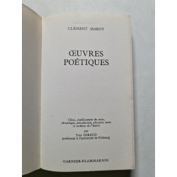Oeuvres poetiques - 1973