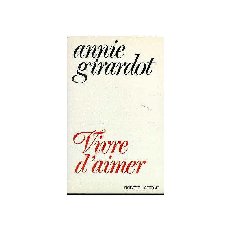 Vivre d'aimer