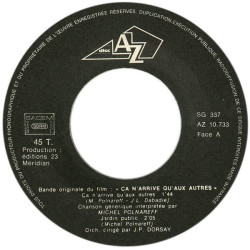 Bande Originale Du Film "Ça N'arrive Qu'aux Autres"