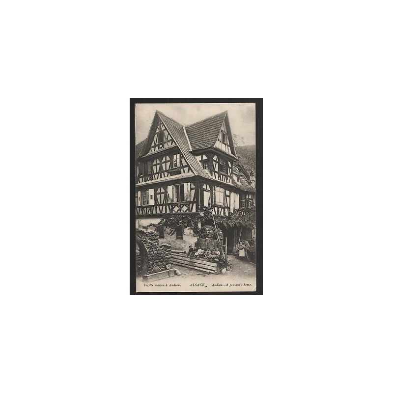 CPA 67 Vieille Maison Traditionnelle à ANDLAU Alsace