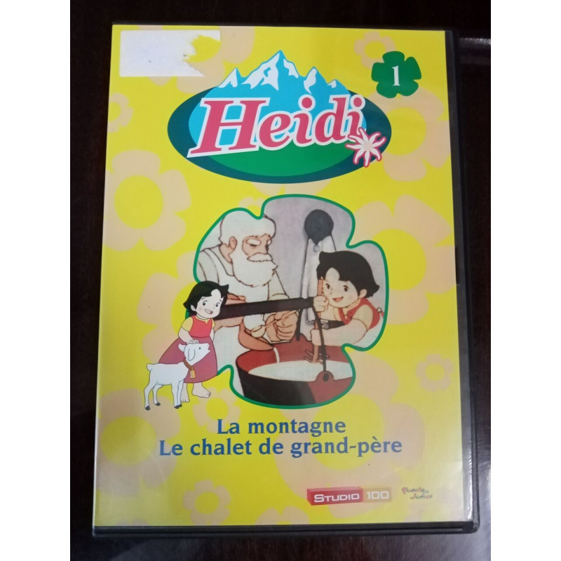 DVD Dessin animé. Heidi 1 - La montagne - Le chalet de grand-père