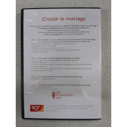DVD Vie raligieuse - Choisir le mariage - 4 CD