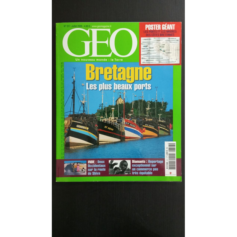 Revue Géo Magazine N° 317