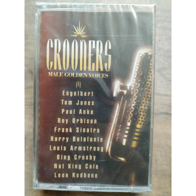 Crooners Male golden voices Cassette Audio-K7 NEUF SOUS BLISTER
