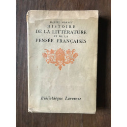 HISTOIRE DE LA littérature ET DE LA pensée françaises