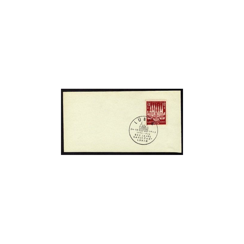 Allemagne n 781 Yv. avec cachet LÜBECK Mi. 862