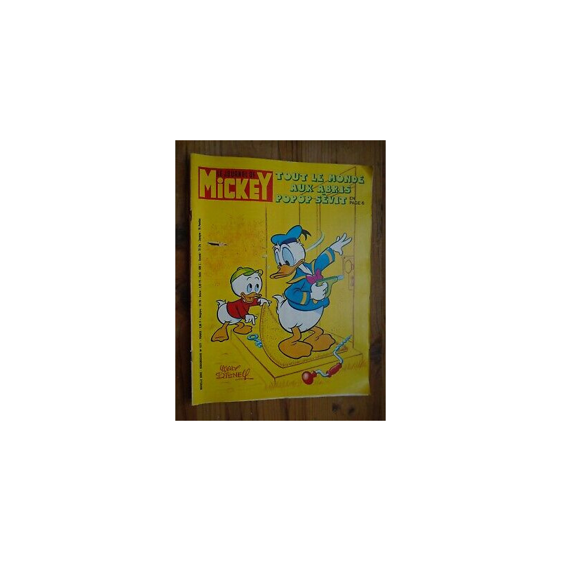 Le Journal de Mickey hebdomadaire N 1377