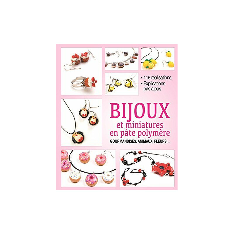 Bijoux et miniatures en pâte polymère