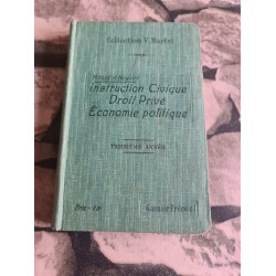 Instruction civique droit prive economie politique