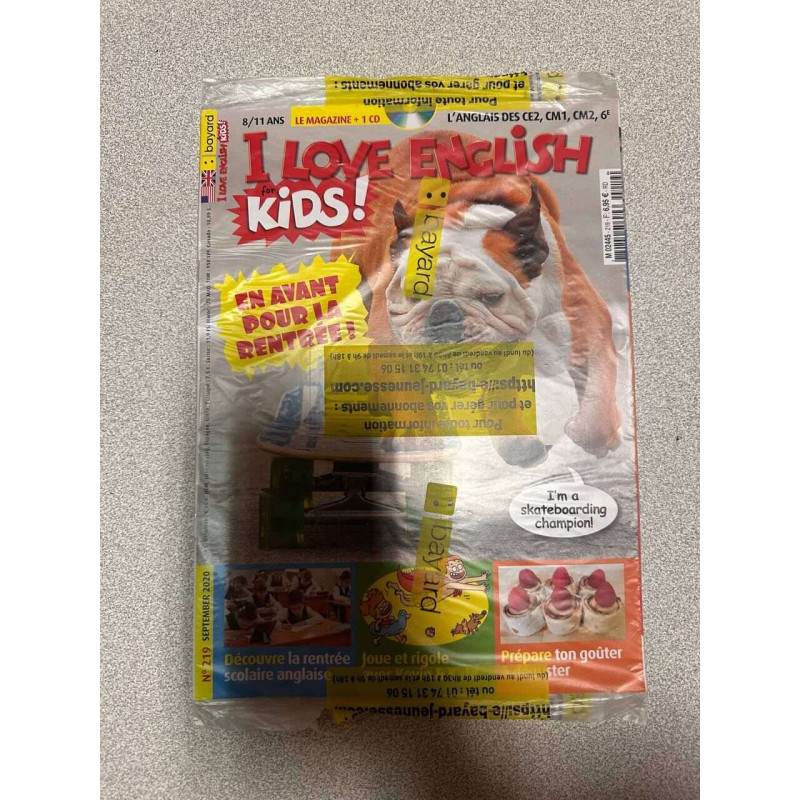 I love english for kids ! n°219 +CD