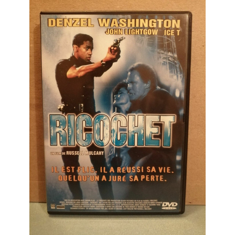 Ricochet Denzel Washington DVD simple
