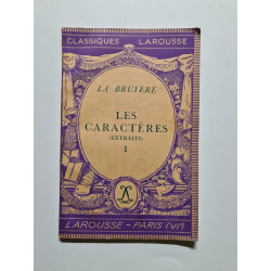 Les Caractères (extraits) I