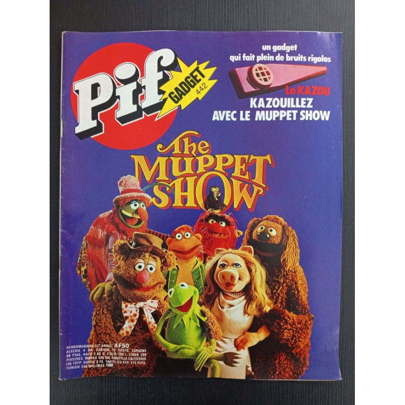 Revue Pif Gadget (Sans le gadget) N° 442