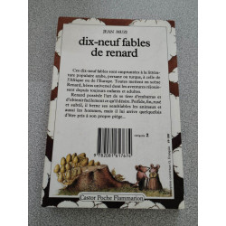 Dix-neuf fables de renard: - JUNIOR