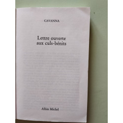 Lettre ouverte aux culs-bénits