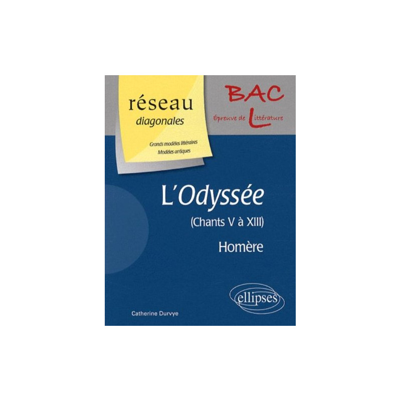 L'Odyssée Homère : Chants 5 à 13 Les