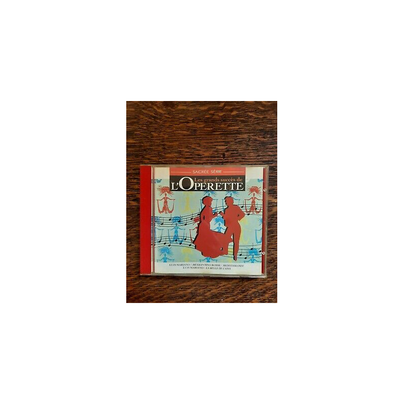 CD - Sacrée Série Les Grands Succès de l'Operette