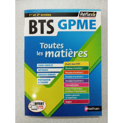 BTS Gestion de la PME - (Toutes les matières - Réflexe N°10) -...