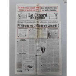 Journal Le Canard Enchaîné n° 5147
