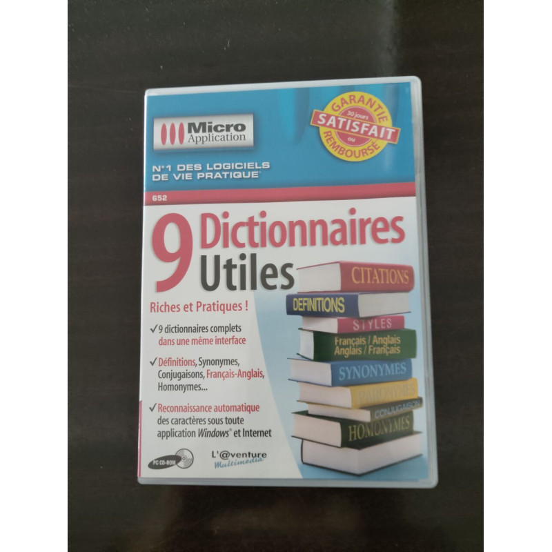 9 Dictionnaires Utiles