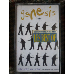 genesis live-THE WAY WE walk-vol one cassette Audio-K7 GEN MC4 413 233