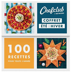 Chefclub - Coffret de deux livres de cuisine : Cuisine d'été et...