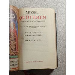 Missel quotidien rituel psaumes cantiques
