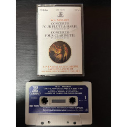 K7 Audio : Concerto Pour Flute et Harpe en Do Majeur K V 299 -...