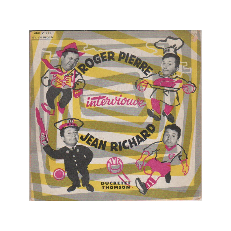 Roger Pierre Interviouve Jean Richard