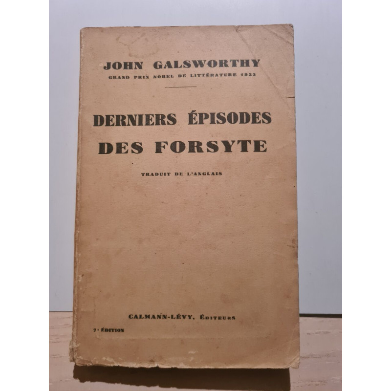 Derniers épisodes des Forsyte