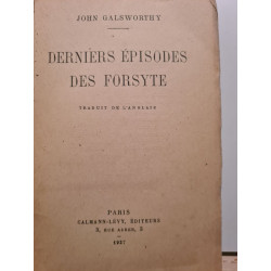 Derniers épisodes des Forsyte