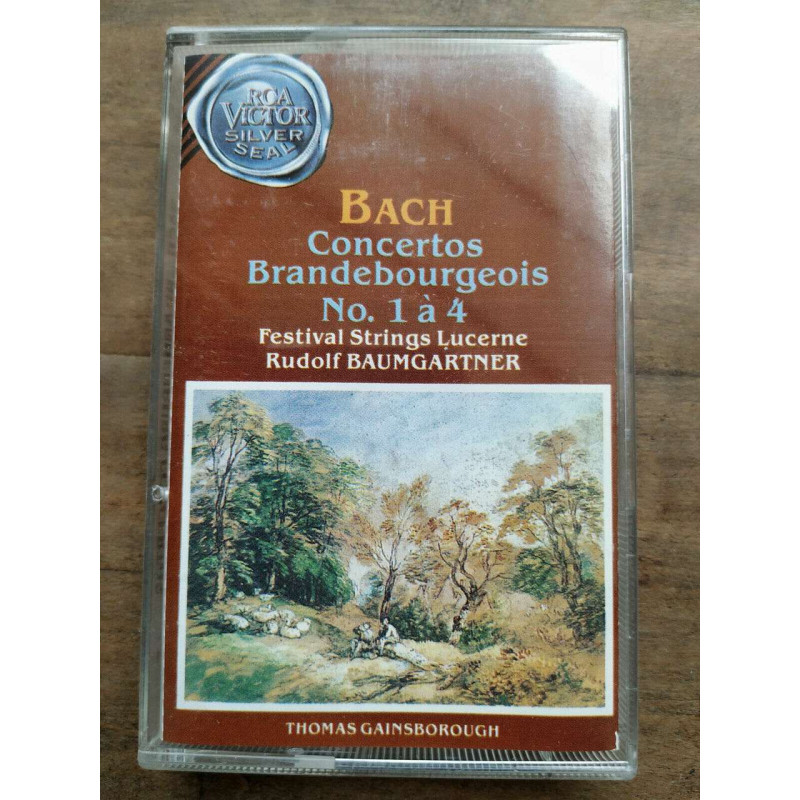 Bach Concertos Brandebourgeois No 1 à 4 - Rudolf Baumgartner...