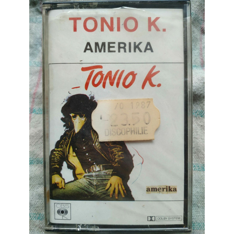 Tonio K. Amerika Cassette Audio-K7 NEUVE SOUS BLISTER