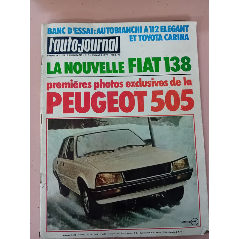 Revue Auto-Journal N° 5