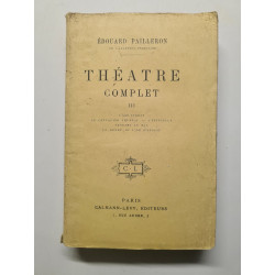 Théâtre complet