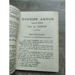 a lebon Dernier amour Le Petit livre Ferenczy
