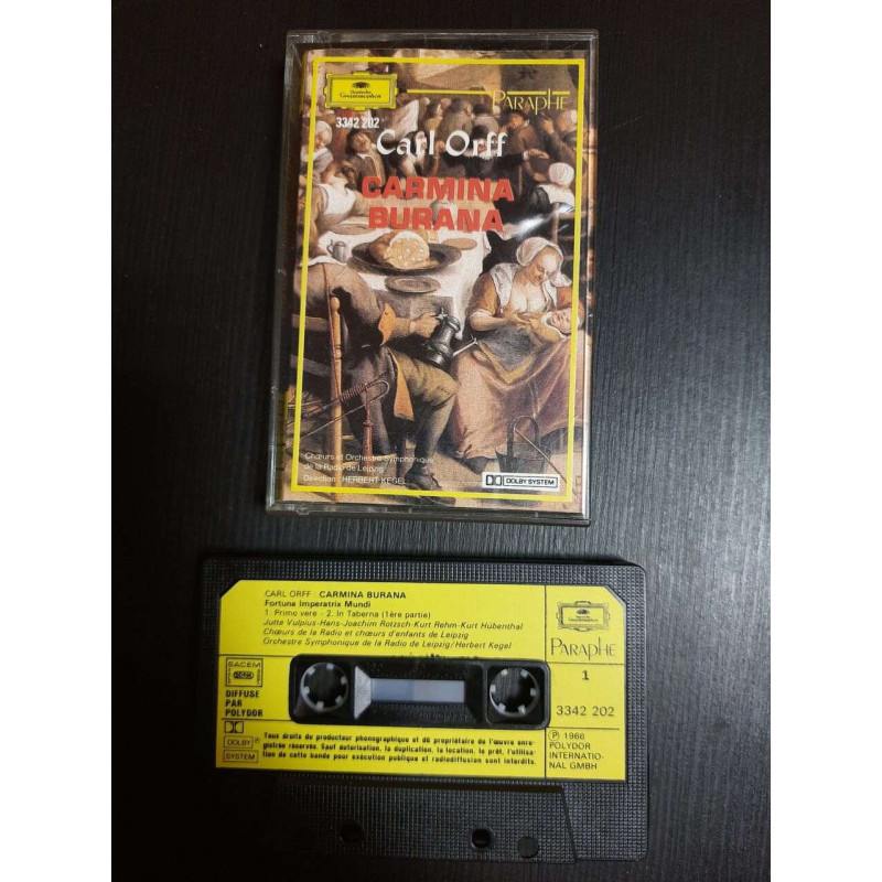 K7 Audio : Carl Orff - Carmina Burana