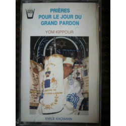 Prières pour le jour du grand pardon Yom Kippour Cassette Audio...