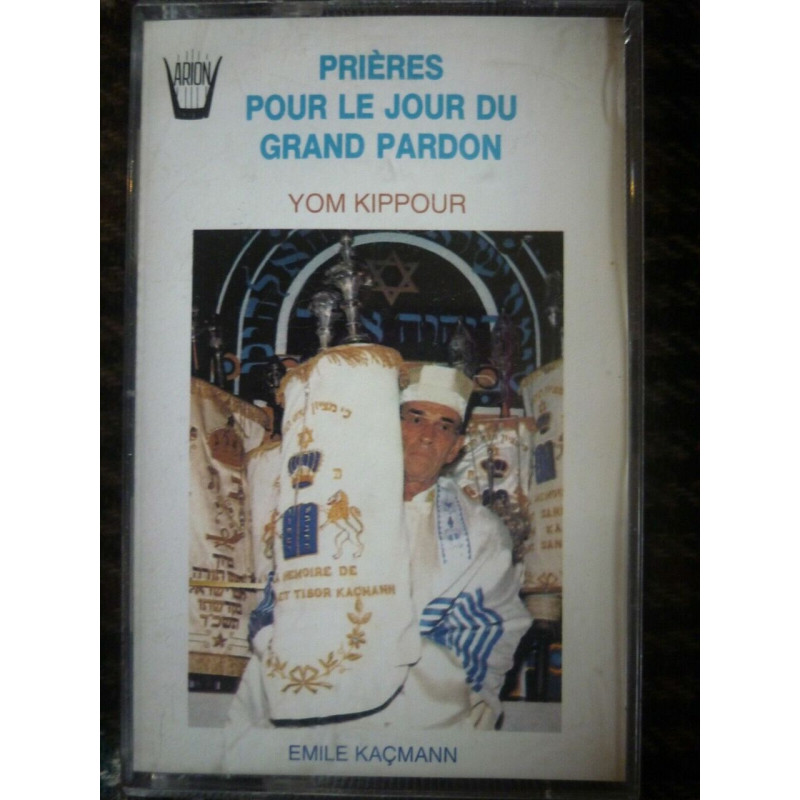 Prières pour le jour du grand pardon Yom Kippour Cassette Audio...
