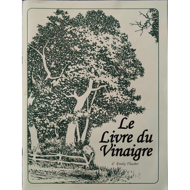 Le livre du vinaigre